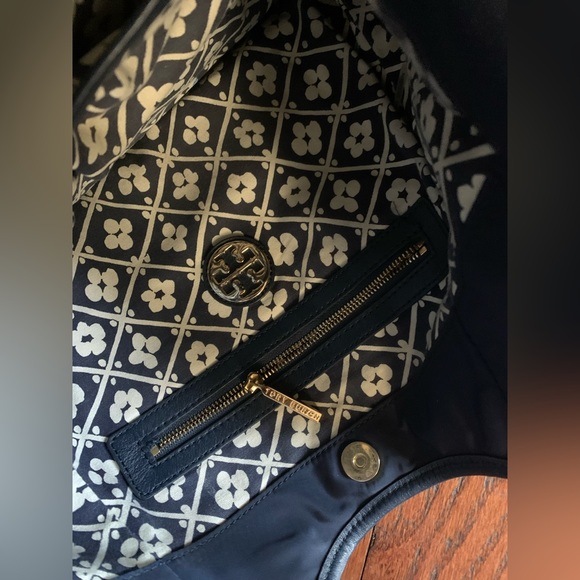 Tory Burch Nylon Navy Blue Handbag - Picture 3 of 3